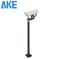 Système de stationnement intelligent ALPR AKE en alliage d'aluminium pour extérieur avec caméra LPR, terminal de reconnaissance d'accès des véhicules, vision nocturne et large plage dynamique