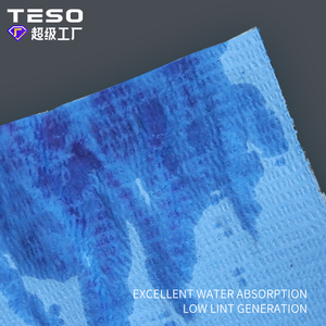 Papier absorbant l'huile bleu industriel à 3 couches, nouvelle conception <span class=keywords><strong>TESO</strong></span>, en pâte de bois, pour atelier - Product Image 5