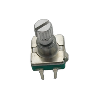 Ventes directes usine : Module encodeur rotatif EC11, Potentiomètre EC11 15MM 20MM, Bouton rotatif 5 broches avec interrupteur