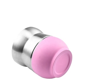 OEM Venta caliente forma de <span class=keywords><strong>calabaza</strong></span> 140ml/190ml de América del Sur en polvo de acero inoxidable <span class=keywords><strong>mate</strong></span> - Product Image 3