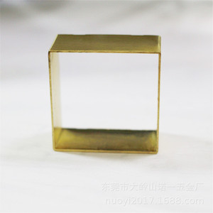 Cubiertas para Patas de Muebles de Aleación de Zinc, 60x60x30mm, Acabado Cobre Imitación Cepillado, Herrajes Modernos para Muebles - Product Image 5