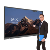 Tableau blanc interactif intelligent MTK9679 de 65 pouces avec écran 4K pour salle de réunion
