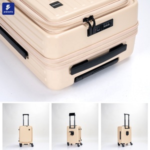 Vente en gros <span class=keywords><strong>de</strong></span> bagages à cadre en aluminium 3 pièces 20/24/28 pouces TSA Lock PC Hard Shell <span class=keywords><strong>Valise</strong></span> 360 ° Spinner Roues Voyage durable - Product Image 4