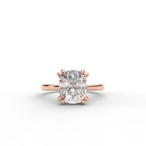 Anillo de Compromiso de Moissanita de Calidad de Exportación para Joyería Nupcial, Celebración de Bodas y Regalos, Disponible al Mejor Precio del Mercado - Product Image 1