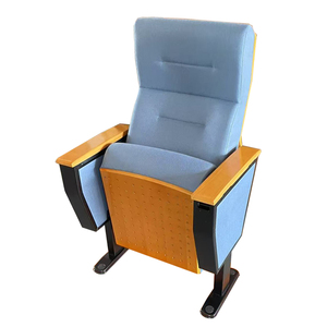 เก้าอี้หอประชุมทำจากผ้าฝ้ายและผ้าป่านทำจากไม้สินค้าใหม่2025จากผู้ผลิตจีน - Product Image 6