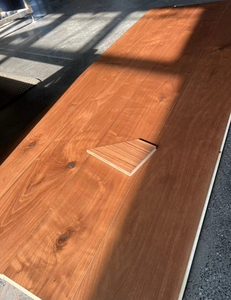 천연 아메리칸 블랙 월넛 다층 엔지니어링 경재 UV 부드러운 현대적인 디자인 가정 공간을위한 실내 나무 바닥 - Product Image 3