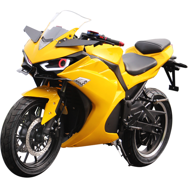 HOT SELL 2024 New Style R3 High-Performance Electric Racing Motorcycle 3000W Hub Motor and 72V 40AH Battery 90km Range