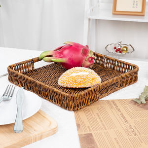 Plateau à pain rectangulaire Bobai, panier de rangement multifonctionnel pour les fêtes, les collations, les fruits secs, les noix, pour la cuisine, le salon - Product Image 5