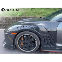 Ailes en fibre de carbone ventilées de style VRS pour Nissan GT-R/R35 - Idéales pour la modification et l'amélioration des kits