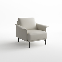 Ensemble de canapés de bureau modernes pour PDG, en cuir PU, design durable, pour bureau à domicile et salon