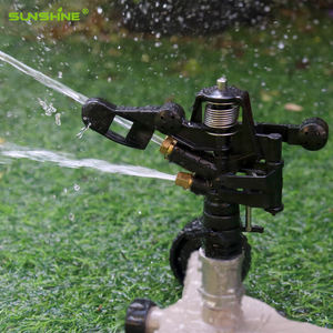 สปริงเกลอร์360องศาสำหรับสวน, สปริงเกลอร์ฉีดน้ำสองหัวขนาด1/2นิ้วเกลียวตัวผู้หัวฉีดพลาสติก - Product Image 4
