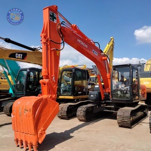 Excavadora HITACHI Zaxis 120 de segunda mano, usada, de 12 toneladas, modelo popular de Japón, en buen estado de funcionamiento, en stock. - Product Image 1