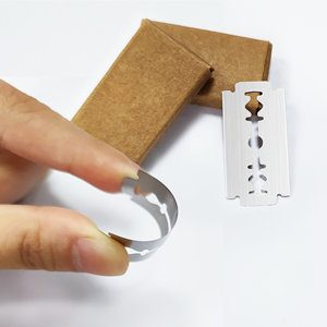 Số lượng lớn đôi cạnh dao cạo lưỡi tiêu chuẩn thép không gỉ sắc nét công nghiệp gói giá bán buôn cho an toàn thẳng hướng dẫn sử dụng dao cạo - Product Image 2