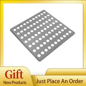 Factory Direct Sale No Rust 6" / 15cm Stainless Steel Square Drain Guard Outdoor Floor Drain Cover Plate Grate