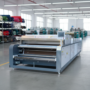 Máquina Automática de Encolhimento a Vapor HUWEI para Pré-encolhimento e Fixação de Tecidos Tecidos e Malhas - Product Image 2