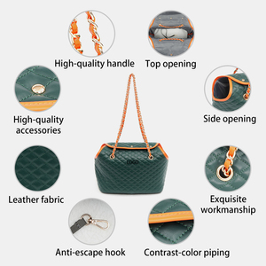 Porte-animaux de luxe en cuir solide, portable, pliable, avec fermeture éclair métallique sur le dessus, pour oiseaux, vélo et voiture - Product Image 2