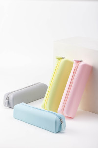 Estuche de Silicona Impermeable para Lápices, Estuche Simple para Lápices, Bolsa para Estudiantes de Gran Capacidad, Bolsa de Almacenamiento de Papelería - Product Image 4