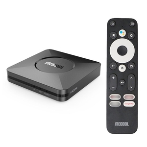 Boîtier <span class=keywords><strong>TV</strong></span> Android 4K Amlogic S905Y4 2 Go DDR4 16 Go EMMC Décodage AV1 HDR10+ Double WiFi BT5.0 HD 2.1 Décodeur - Product Image 1