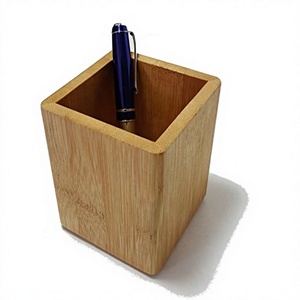 Handmade Wooden <b>Pen</b> <b>Holder</b> Natural Rustic Desk Organizer for <b>Pens</b> Pencils Markers & Office Supplies Stylish Home & Office decor - Product Image 2