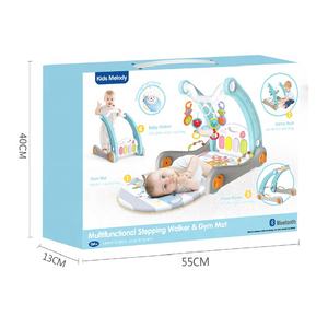 Bao Han 2 en 1 Baby Gym Soft Fitness Frame Piano Carpet Music Play Mat con materiales de plástico y madera Juego de juguetes para bebés - Product Image 6