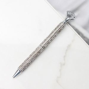 Luxury Big Diamond Crystal <b>Pen</b> Bling Rhinestone Retractable <b>Ballpoint</b> <b>Pen</b> Premium Shiny Writing <b>Pen</b> for Women Gift Office - Product Image 5