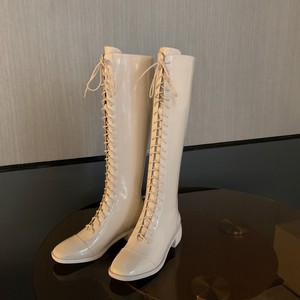 En gros usine prix bout rond côté fermeture à glissière femmes <span class=keywords><strong>équitation</strong></span> genou longues bottes d'hiver pour les filles - Product Image 2
