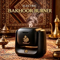 Brûleur d'encens électronique en promotion, diffuseur d'encens rotatif sans fil rechargeable du Moyen-Orient avec batterie