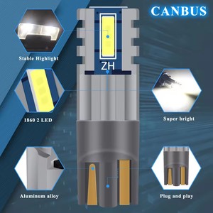 Gprgit T10 W5W <strong>8W</strong> Reading Lamp Car <strong>Bulbs</strong> <strong>12V</strong> 1850 2SMD Width Lamp for Signal <strong>Lights</strong> LED License Plate <strong>Light</strong> - Product Image 5