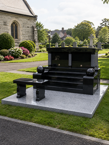 Mausoleo Vietnamita MA06 UnionStone para Jardín de Cementerio con Embalaje en Caja de Madera y 1 Año de Garantía - Product Image 4