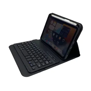 2022 New Magic Style Backlit Keys Wireless Keyboard Case For Ipad Mini 6 8.3 Inch Abs Material