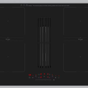Cuisinière électrique 7200W à aspiration intégrée avec plaque à induction 30 pouces, vente directe usine 2026 - Product Image 1
