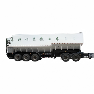 Camión <span class=keywords><strong>de</strong></span> Alimentación a Granel <span class=keywords><strong>de</strong></span> 55 Metros Cúbicos con Sistema <span class=keywords><strong>de</strong></span> Descarga por Tornillo sin Fin para Uso en Granjas Avícolas - Product Image 2