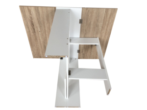 Đồ Nội Thất Phòng Ăn Tiết Kiệm Không Gian Chất Lượng Cao Bàn Ăn Gấp Hình Lá Thả Hình Vuông Bằng Gỗ - Product Image 5