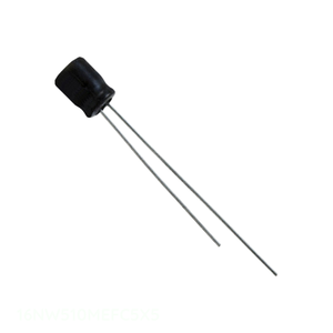 Condensateur Fabricant Channel 10 uF CAP ALUM 10UF 20% 16V RADIAL TH Through Hole 16NW510MEFC5X5 - Product Image 1