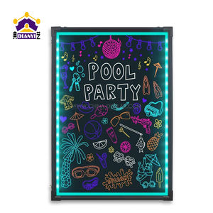 披萨餐厅<span class=keywords><strong>LED</strong></span>写字板易于书写广告信息价格便宜 - Product Image 1