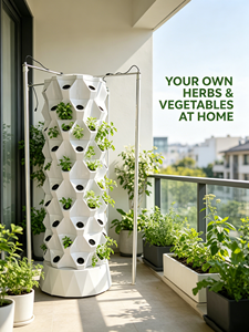 Serres agricoles pour culture verticale hydroponique avec couverture ABS haute rigidité et système de culture en eau profonde - Product Image 1