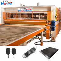 Máquina de Prensado en Caliente Industrial de Gran Formato para Laminación de Cajas de Reloj de Fibra de Carbono Forjada, Recubrimiento Automático de Piezas y Láminas de Pared Compuestas