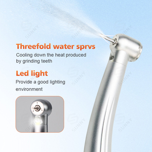Turbina dental de alta velocidad con conexión estándar de 2/4 orificios - Product Image 1