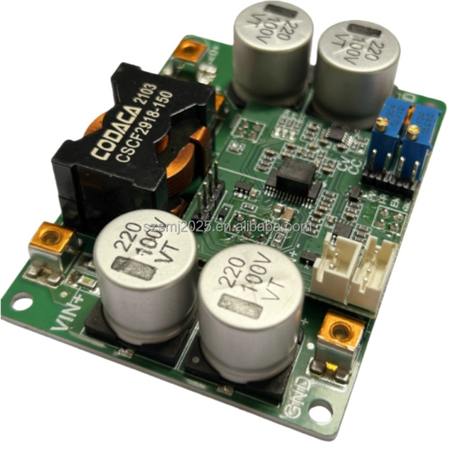 High-power boost Power Supply LED Constant Current Source 12-80V up to 12-95V Adjustable Output Voltage and Current