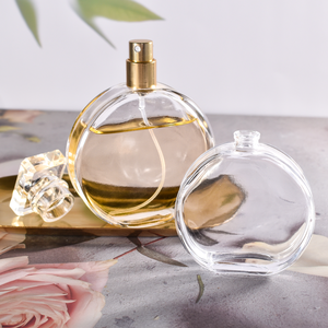 Fiaschetta <span class=keywords><strong>di</strong></span> lusso buon prezzo rotonda vuota riciclata 30ml 50ml 100ml bottiglia <span class=keywords><strong>di</strong></span> <span class=keywords><strong>profumo</strong></span> <span class=keywords><strong>di</strong></span> vetro - Product Image 1