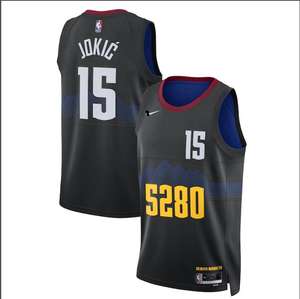 Jersey de Baloncesto USA 2024 DENVER JOKIC 15 Blanco Cosido para Adultos S-2XL y Jóvenes S-XL con Bordado - Product Image 5