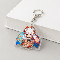 Porte-clés en acrylique personnalisé, création artistique, produits d'anime et de dessin animé, publicité, événement, souvenir, breloques personnalisées en forme de produits, vente en gros
