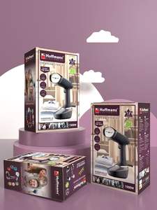 Défroisseur Vapeur Portable Professionnel Hoffmans pour Soie, Coton et Laine, 1500W, Fer à Repasser Électrique Robuste, Appareil de <span class=keywords><strong>Voyage</strong></span>, Coffret Cadeau - Product Image 3