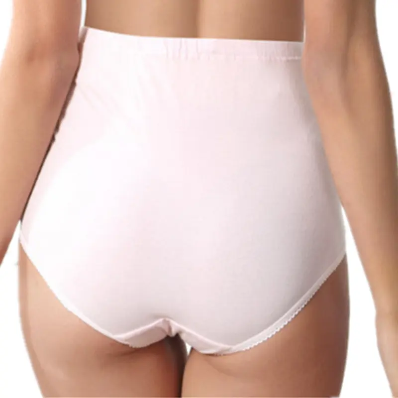 100 % Cotton maternity panties high waist support underwear for pregnant women
