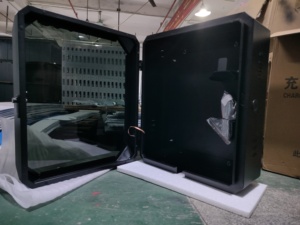 Clôture en acier imperméable d'affichage thermique de surveillance de Cabinet électrique extérieur résistant de chargeur - Product Image 4