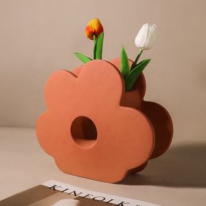 Decorazioni in vaso di fiori in ceramica, armadi TV, scrivanie, librerie, tavoli da tè, selezione rigorosa di regali del Festival della dea - Product Image 2