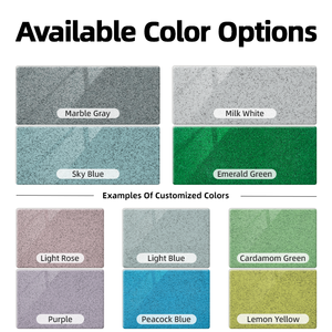 Peinture <span class=keywords><strong>de</strong></span> sol en ciment auto-nivelante, écologique, effet marbre, antidérapante, résistante à l'usure, revêtement <span class=keywords><strong>de</strong></span> sol en sable coloré époxy, RoHS - Product Image 3