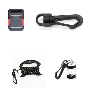 Plastic <b>Hook</b> Carabiner Buckle 11Mm For Outdoor Bag Accessories With Clip - Product Image 4
