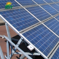 Système de montage photovoltaïque pour toits plats industriels, structure modulaire, installation non-pénétrante pour entrepôts, disposition flexible des panneaux
