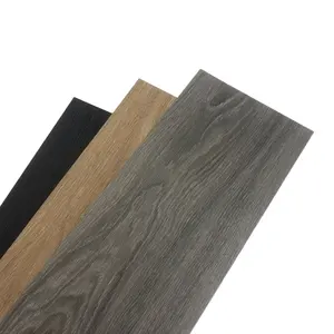 Revêtement de sol en vinyle rigide pvc 5 mm LVT avec EVA Pad SPC, facile à flotter, antidérapant